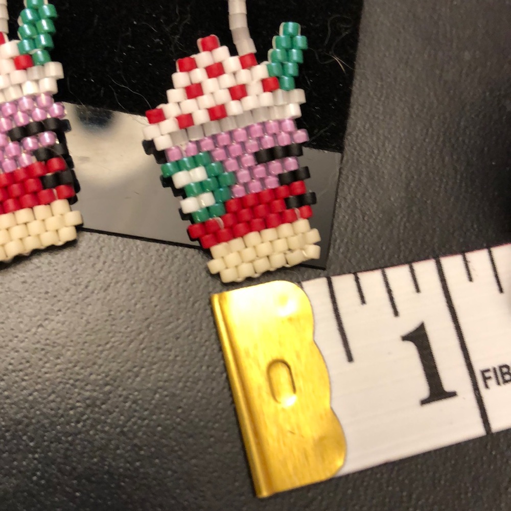 Handmade earrings - Picture 3 of 3
